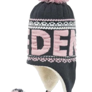 Winter cap Grey/Pink with Sweden