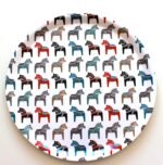 Rund bricka 38 cm Dala