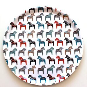 Rund bricka 38 cm Dala