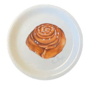 Rundbricka 11cm Kanelbulle