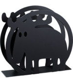 SERVETTSTÄLL R ÄLG SVART