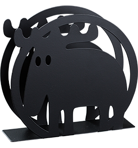 SERVETTSTÄLL R ÄLG SVART