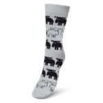 STRUMPOR ÄLG PASTELL GRÅ 36-40