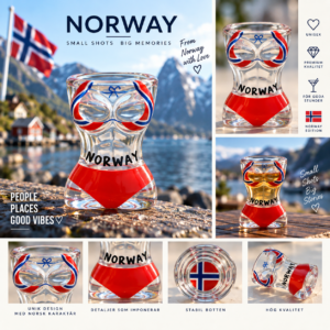 Shotglas Norway Bikini