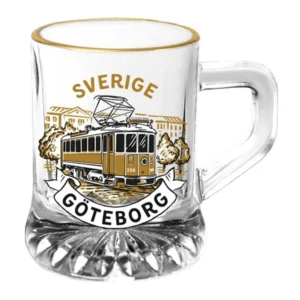 Shotglas m. handtag 30ml, Göteborg Spårvagn..