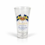 Shotglas Is Sweden Korslagda Flaggor