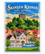 Skansen Kronan Göteborgsmagnet – souvenir från Göteborg