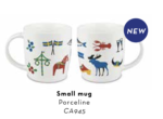 Small mug Porceline CA945