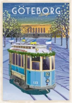 Winter tram