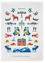 Schweden Traditionen Geschirrtuch