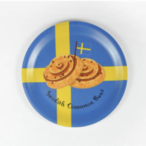 Swedish Cinnamon Buns, blå-gul