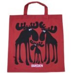 TYGVÄSKA ÄLGTRIO SWEDEN, RÖD