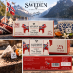 Tea Dala horse 25 tea bags - Black tea