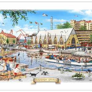 Underlägg Göteborg Feskekörka Sommar