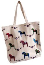 Väska natur Dalahäst