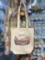 Tygkasse, Motiv: haga