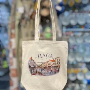 Tygkasse, Motiv: haga