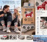 Wool socks dala horse