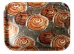 Kanelbulle, bricka 20x27 cm