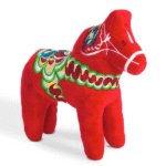 Cuddly toy Dala horse