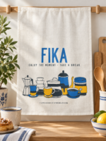 Kökshandduk Swedish Fika