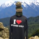 i love swedish Girls sweatshirts