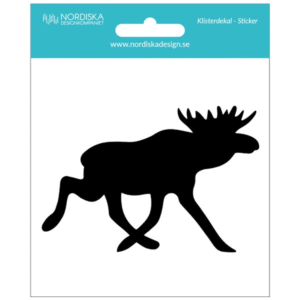 klistermerke 1 älg