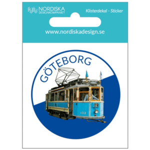 Dekal Göteborgs spårvagn 5,5cm