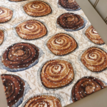 Kanelbulle med ax, löpare