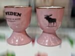 Pink Story Egg cups Moose
