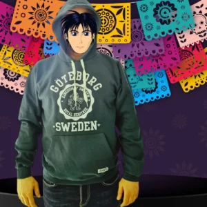 hoodie med mössa göteborg green - XL