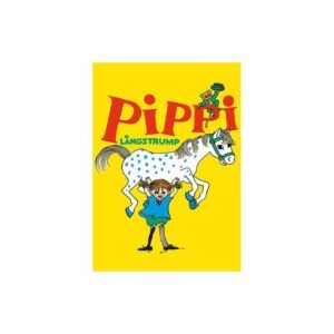 Vykort Pippi Långstrump, häst
