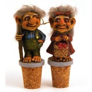 WINE CORK, TROLL, 2 STYLES