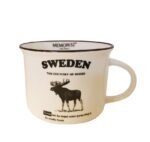 Mugg- Memoriez, Moose Classic, With Story, White